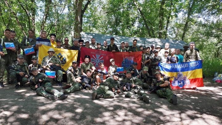 Донские казаки выступили в поход против условного противника