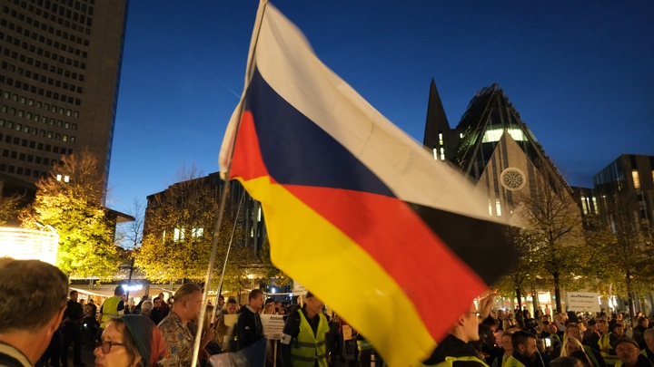 Полиция ФРГ не остановила украинских вандалов, уничтожающих 2000 роз на танке: “Плохие люди”
