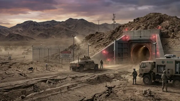 Трясёт не просто так: у секретной базы США в Неваде начались странные толчки