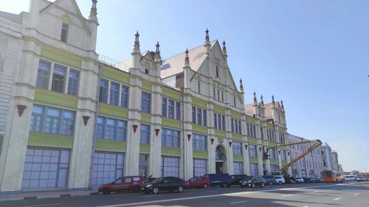 Фасад бывшей фабрики Маяк восстановили к юбилею Нижнего Новгорода