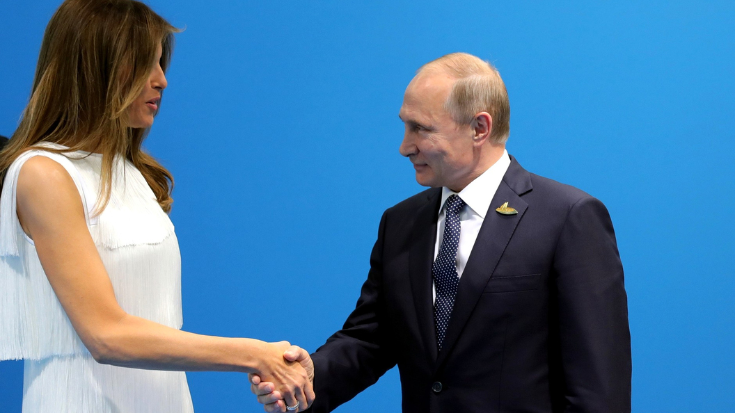 Песков рассказал о симпатии при общении Владимира Путина и Меланьи Трамп Песков рассказал о симпатии при общении Владимира Путина и Меланьи Трамп