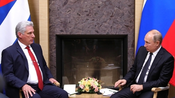 Путин после Никарагуа и Венесуэлы созвонился с главой Кубы