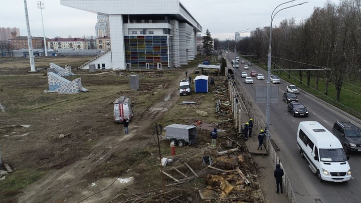 В Краснодаре к концу июня достроят стадион Динамо