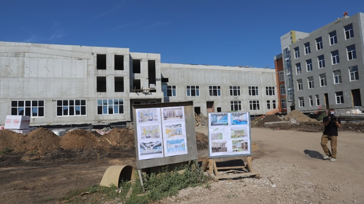 До конца 2022 года планируется ввести в эксплуатацию самую большую школу Самарской области
