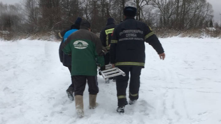 В Орехове-Зуеве два рыбака провалились под лед: выбрался только один
