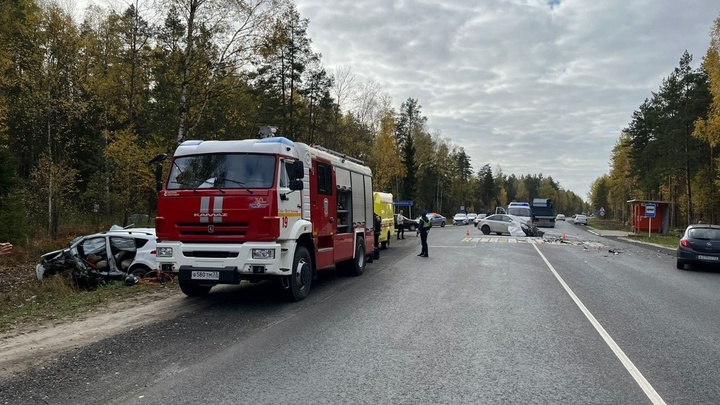 В Гусь-Хрустальном районе произошло серьёзное ДТП: водители в реанимации