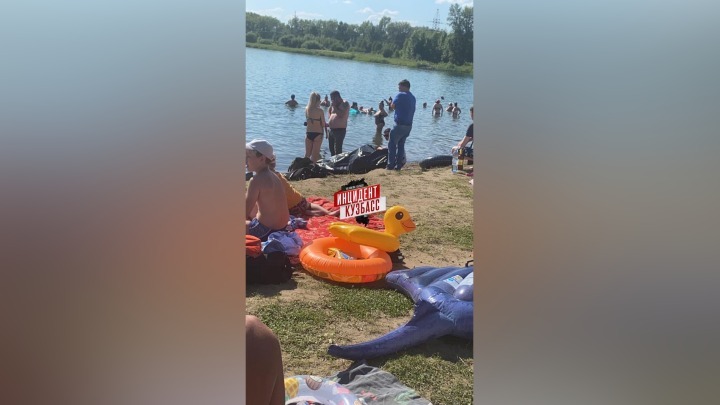 Из Красного озера в Кемерове вытащили труп мужчины