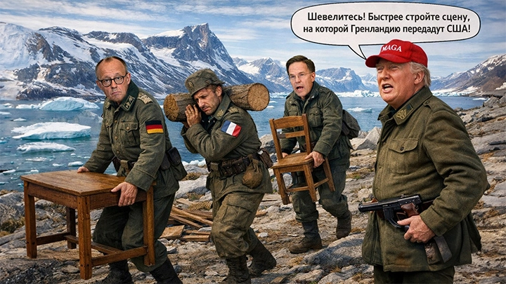 Захват Гренландии: Против спецназа США – европейский супердесант. Каллас потянулась за бутылкой. Москва удивила