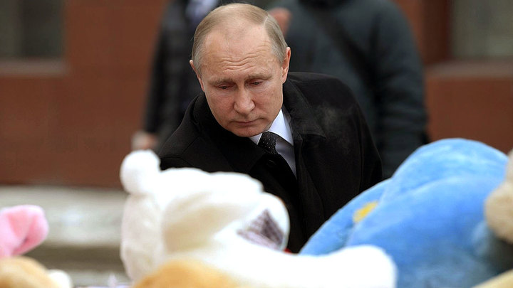 Путин в Кемерове: Кого-то в отставку, а кого-то в тюрьму