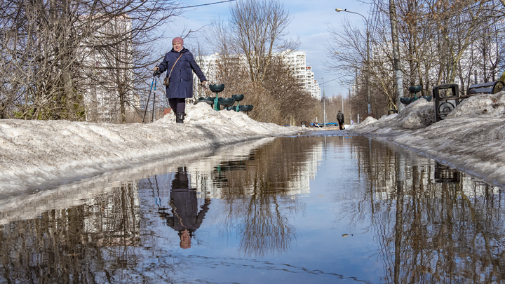 Оттепель придёт в Москву после затяжного снегопада