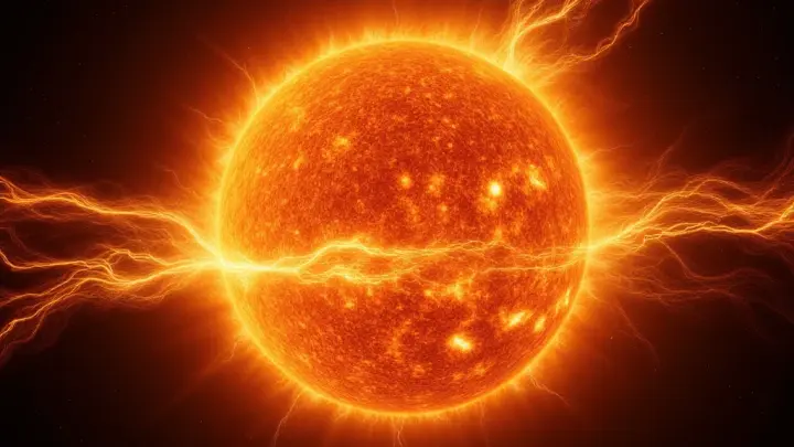 На Землю летит мощный удар с Солнца: учёные предупредили о первой магнитной буре года