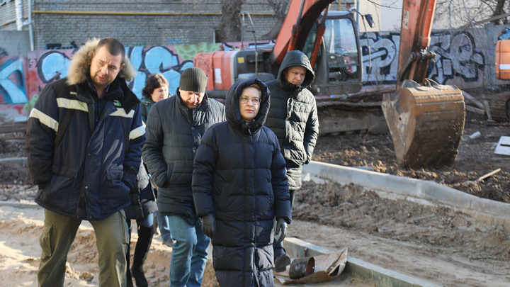 Лапушкину отправили на стройку: в Самаре социальные объекты возводятся с отставанием