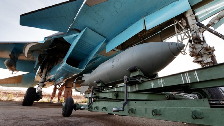 ВКС России примерили тяжёлые авиабомбы под Херсоном