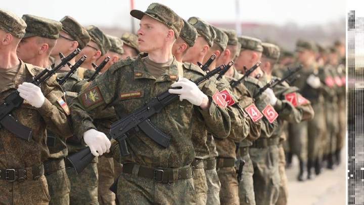 На военном аэродроме в Самаре прошла первая репетиция парада 9 мая