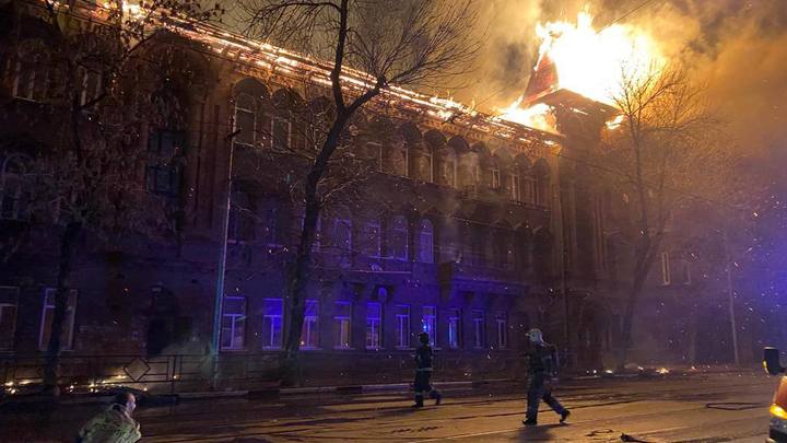 В Самаре снова охвачен огнем доходный дом купца Челышева