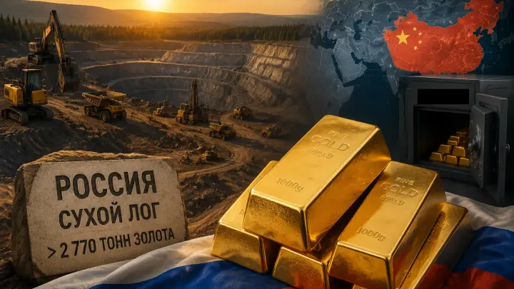 Sohu: в России нашли золота больше, чем весь резерв Китая