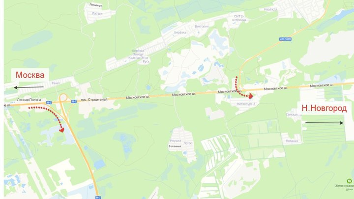 Часть трассы М-7 закроют под Нижним Новгородом 2 октября
