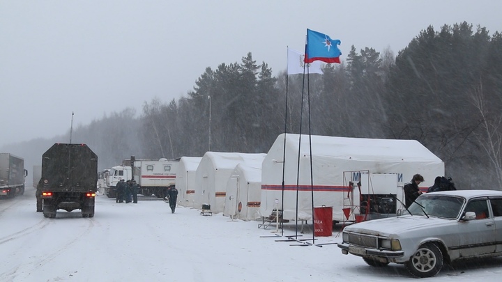 В Нижегородской области пункты обогрева МЧС закончили работу на трассе М-7