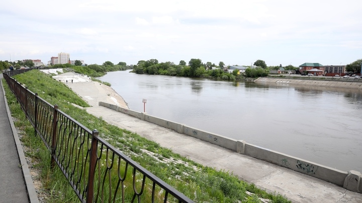 Открыть новый участок набережной в Кургане губернатор планирует осенью