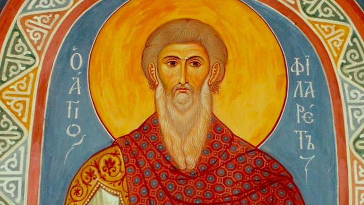 Праведный Филарет Милостивый. Православный календарь на 14 декабря