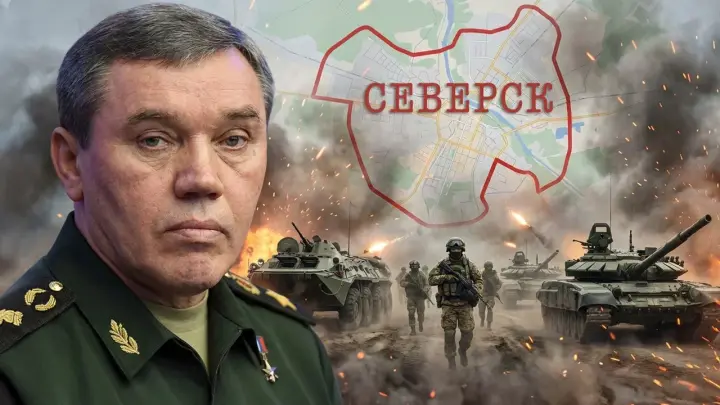 Константиновка. Взято уже больше половины города. Начштаба Герасимов доложил о ситуации