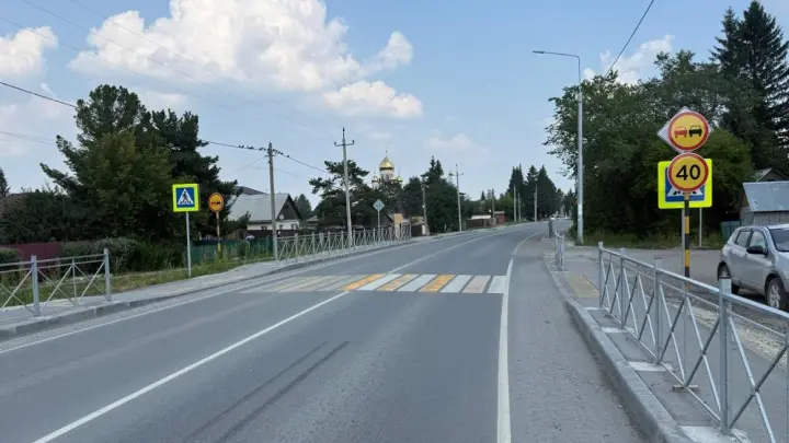 В Новосибирской области до конца года обустроят 12 километров тротуаров