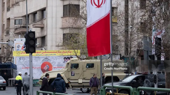 Бронеавтомобиль «Спарта» производства России заметили на улицах Тегерана