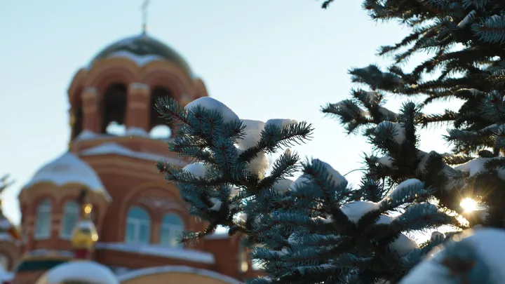 В храме в Бурятии во время Крещения Господня произошло чудесное явление