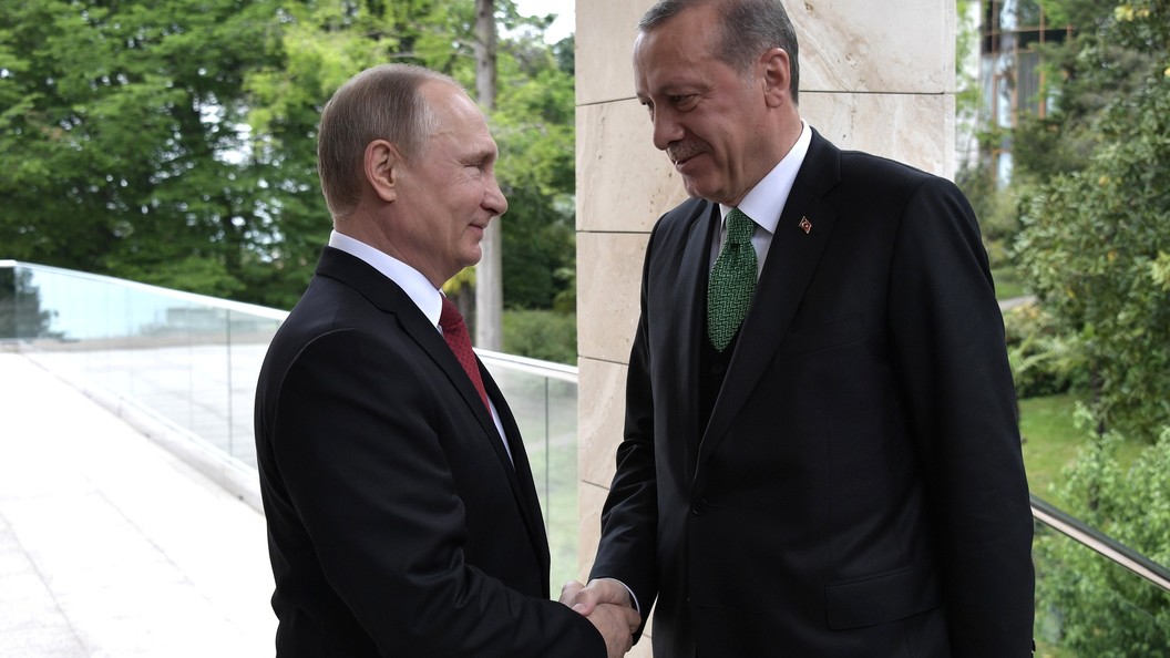 Путин проведет встречу с Эрдоганом в Сочи для обсуждения отношений и Сирии Путин проведет встречу с Эрдоганом в Сочи для обсуждения отношений и Сирии