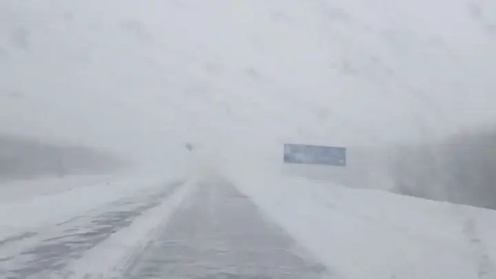 В Новосибирской области закрыли движение по пяти автодорогам из-за снегопада
