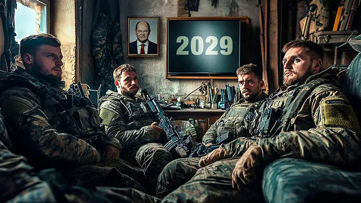 Операция Стойкий дротик: Германия назначила войну с Россией на 2029 год