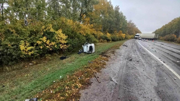 Уголовное дело начато по факту гибели троих в страшной аварии в Лысковском районе