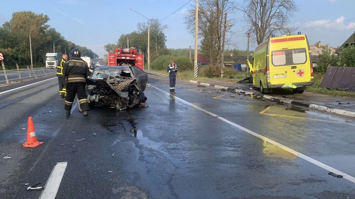 Появились подробности ДТП с машиной скорой помощи на трассе М-7 в Ковровском районе