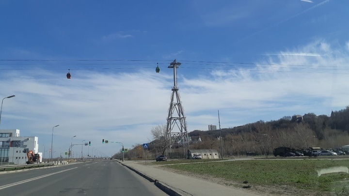 Нижегородскую канатную дорогу планируют открыть до 30 октября