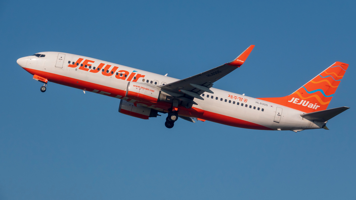 Ещё у одного Боинга корейской Jeju Air в полёте возникли проблемы с шасси