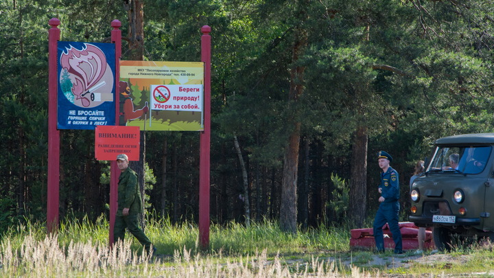 За разведение огня в нижегородских лесах можно получить штраф в размере 20 тысяч рублей