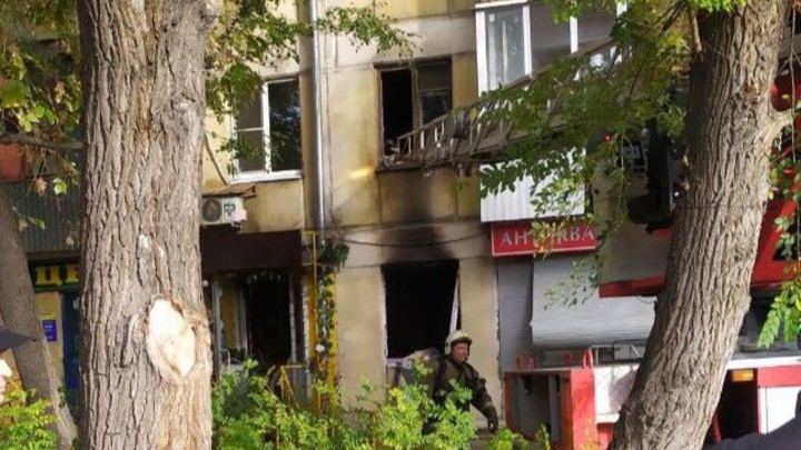 В МЧС рассказали о пострадавших при пожаре на Гагарина в Самаре