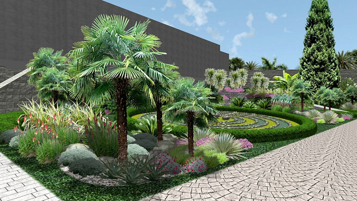 В Сочи восстановят исторический облик сквера рядом с концертным залом Фестивальный