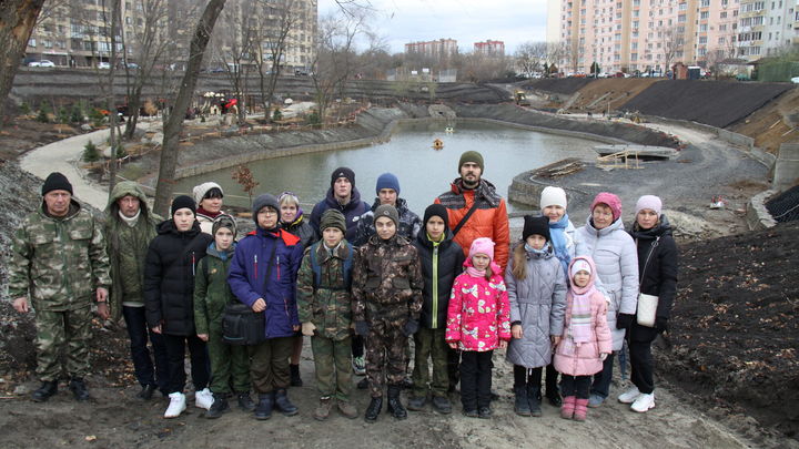 Вместо заросшего оврага в Ростове появился новый парк