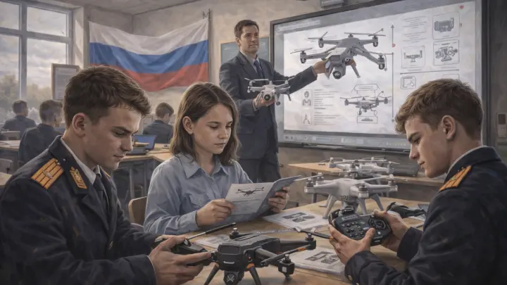 В школах России появятся модули по беспилотникам с готовыми уроками для 8-9 классов