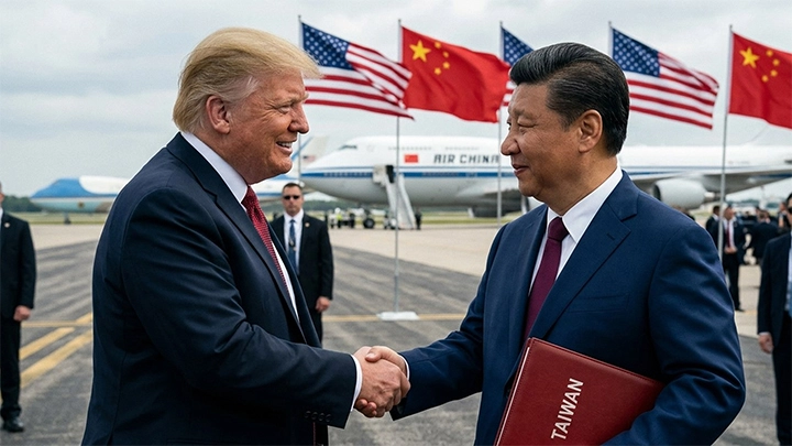 Ветка или змея? Трамп вручил подарок Си Цзиньпину с двойным дном, тот ответил тем же