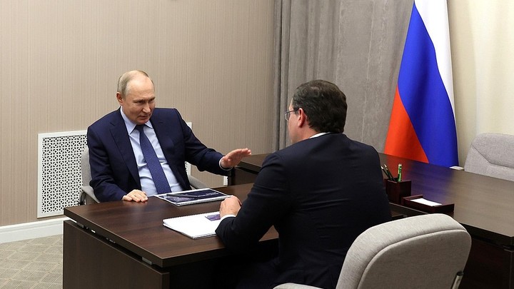 Нижегородский губернатор рассказал Путину о создании парка электробусов