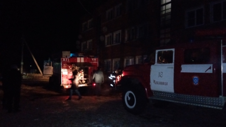 Пожарные спасли человека в Вязниковском районе