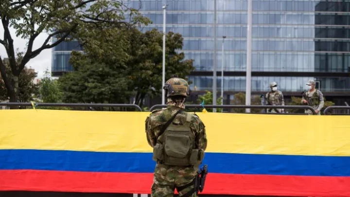В Боготе родственники пропавших на Украине наемников вышли на акцию протеста