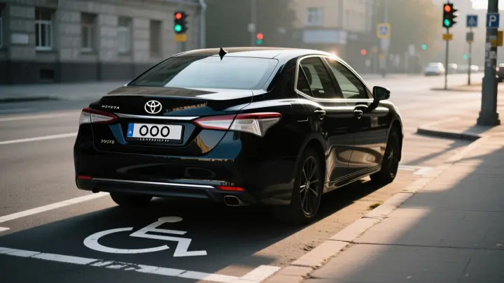 Без разницы!: водитель машины с номерами ООО устроил скандал на парковке для инвалидов