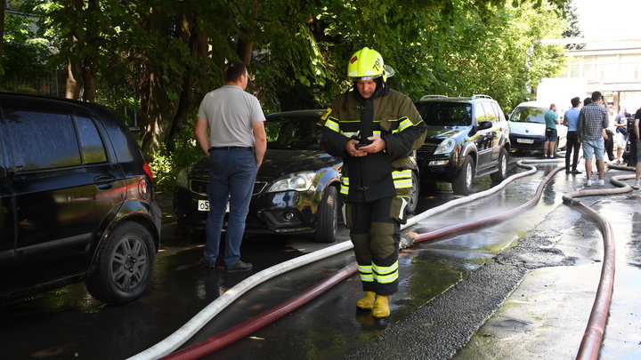 Пожар произошёл в многоэтажке в подмосковных Люберцах