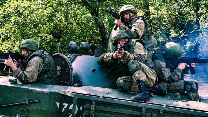 Русские десантники на Запорожье подавили опорник противника