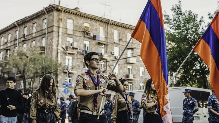Жители Еревана требуют отставки Пашиняна