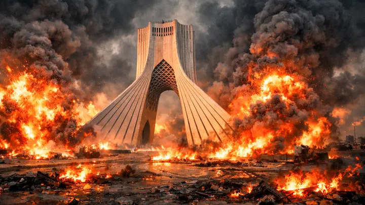 Начало ядерных испытаний США: Ракетный удар по Парламенту. Четвёртый сутки ада на Ближнем Востоке - дальше только хуже