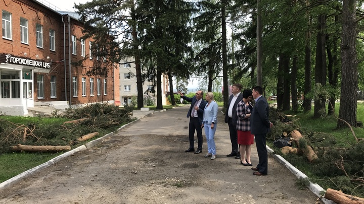 Крышу гороховецкой ЦРБ после урагана будут ремонтировать за счет областного бюджета